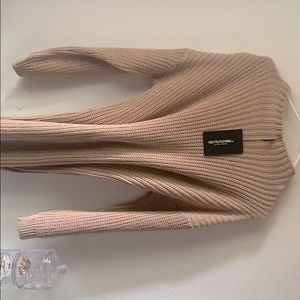 Knitted sweater dress